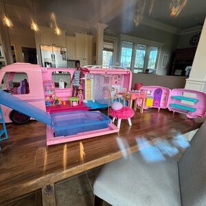 Barbie Camper AND Chelsea camper